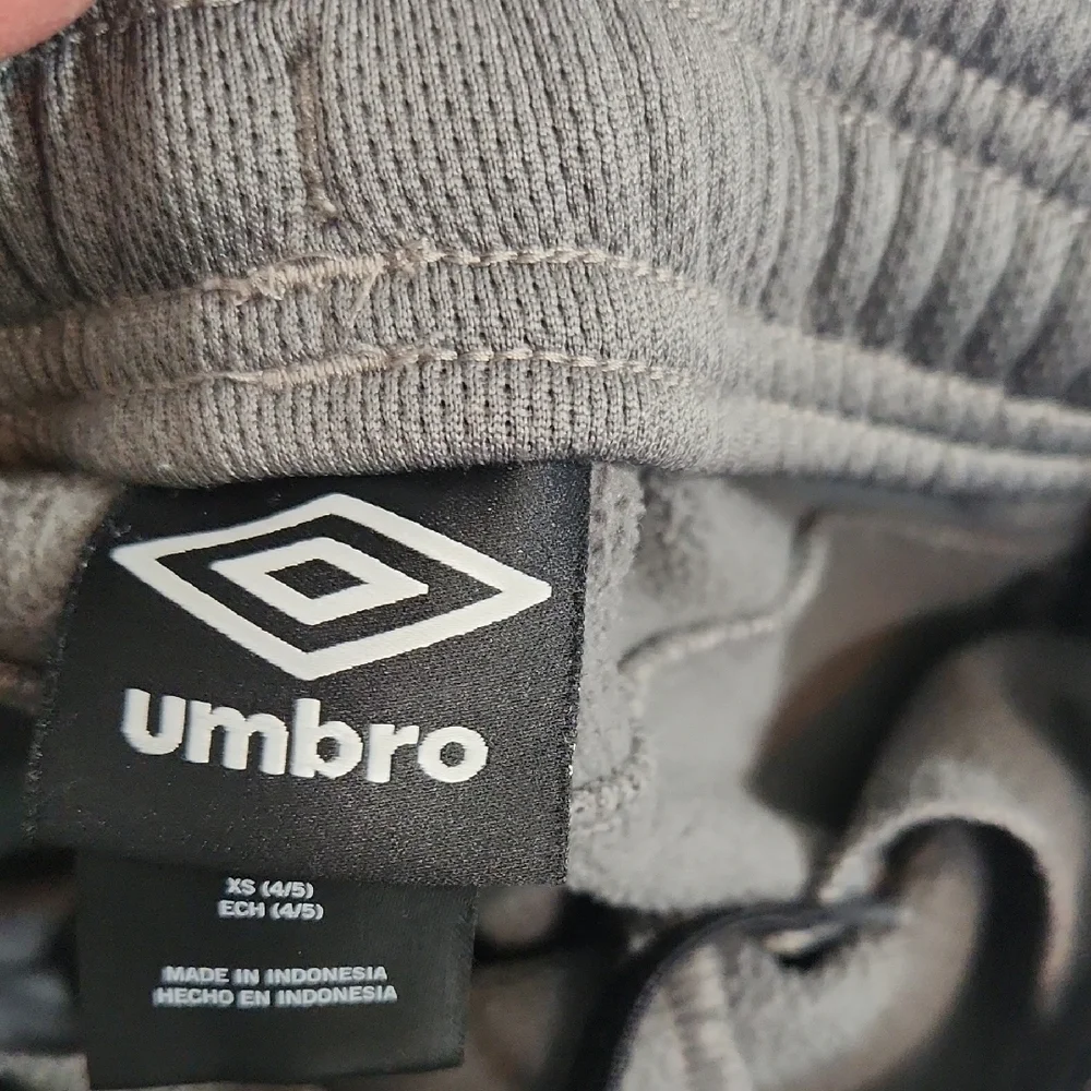 Umbro Kids Gray Joggers Size XS 4/5 Toddler